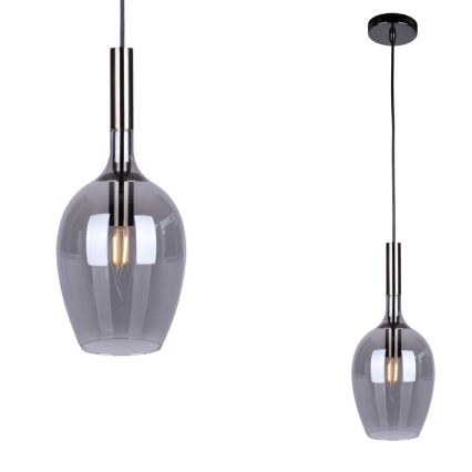 Luster na lanku TANGO 1xE14/40W/230V čierna