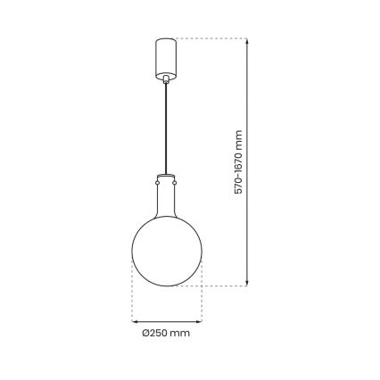 Luster na lanku TORONTO 1xGU10/8W/230V chróm