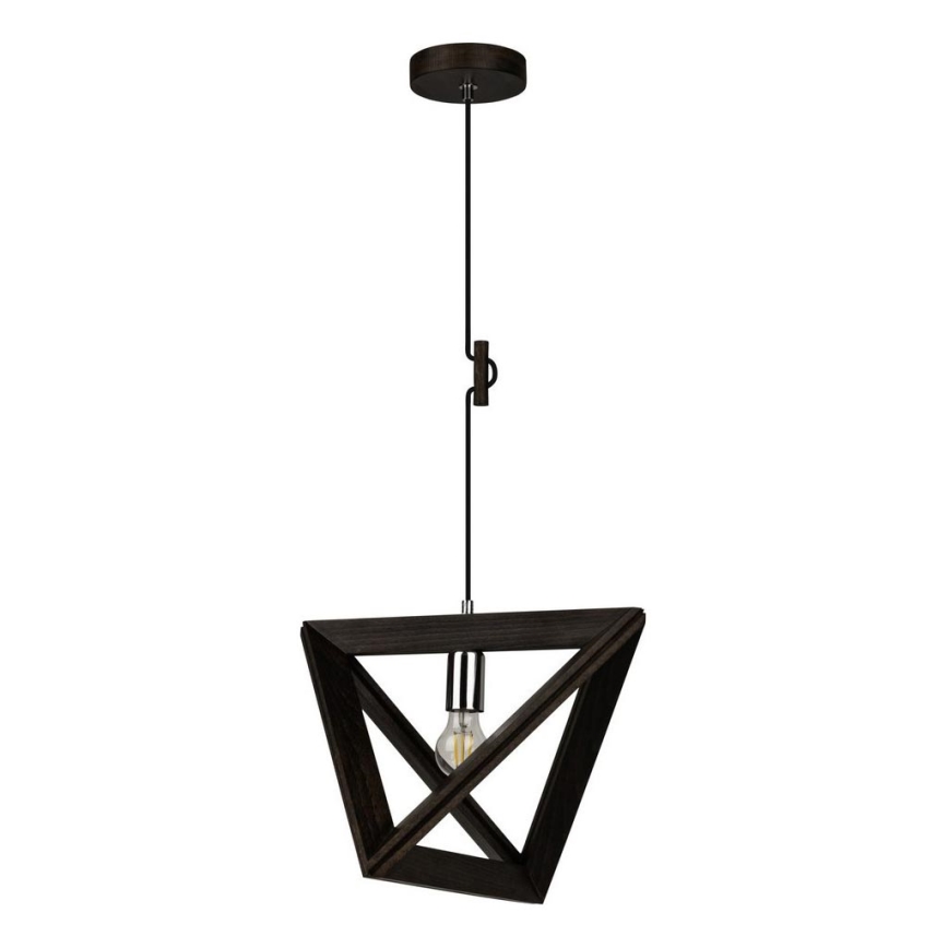 Luster na lanku TRIGONON 1xE27/60W/230V buk