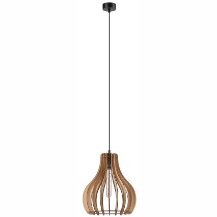Luster na lanku TUCCI 1xE27/60W/230V pr. 29 cm dub