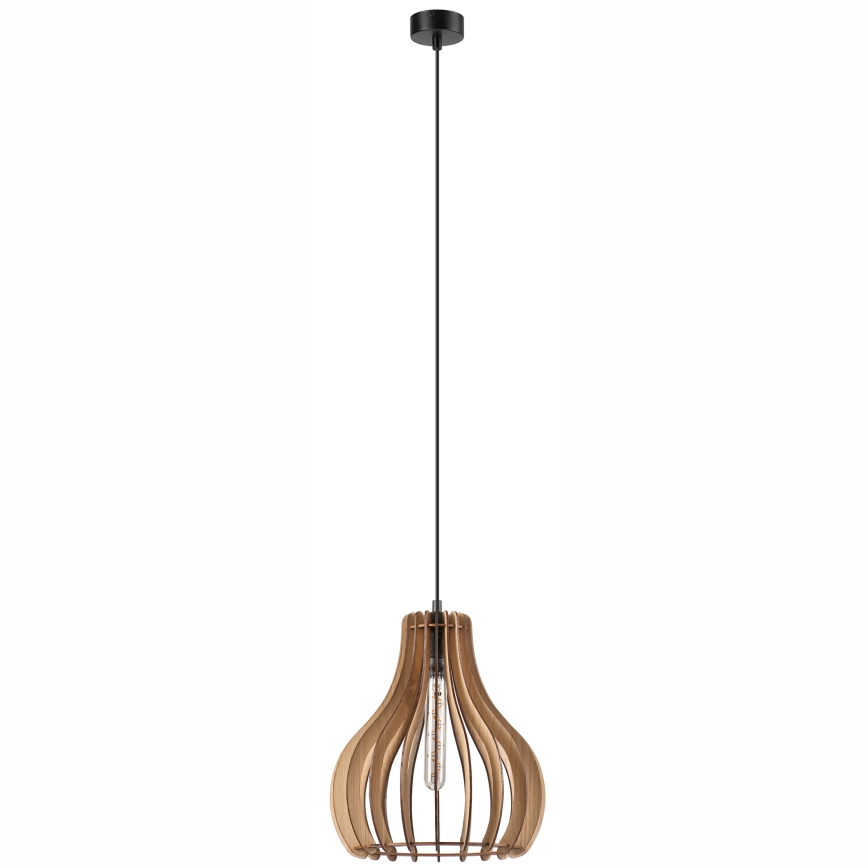 Luster na lanku TUCCI 1xE27/60W/230V pr. 29 cm dub