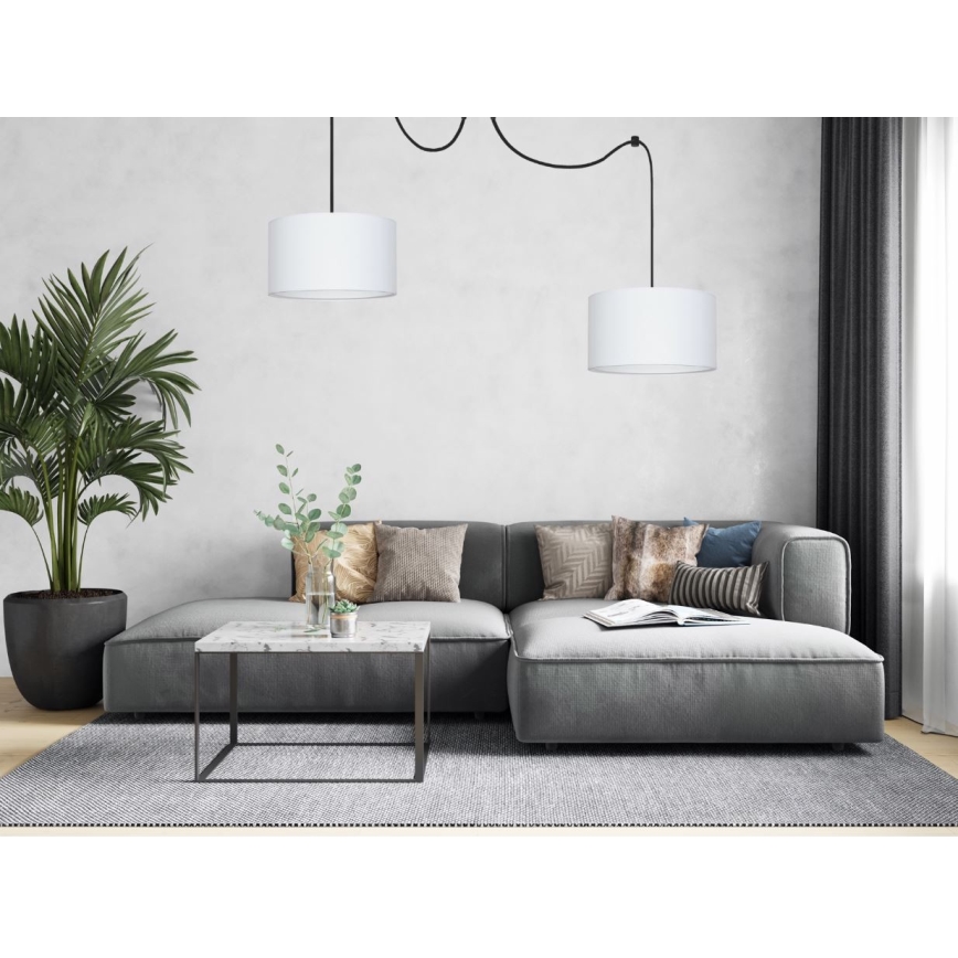 Luster na lanku TUZ 2xE27/60W/230V pavúk