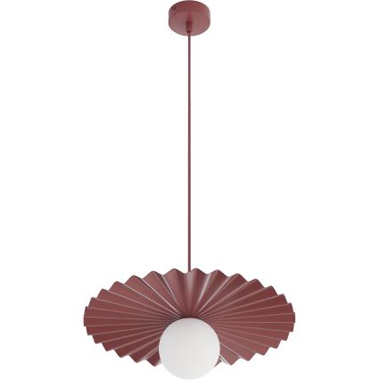 Luster na lanku UMBRA 1xG9/8W/230V červený