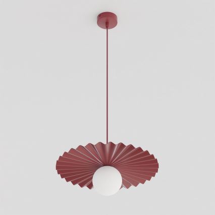 Luster na lanku UMBRA 1xG9/8W/230V červený