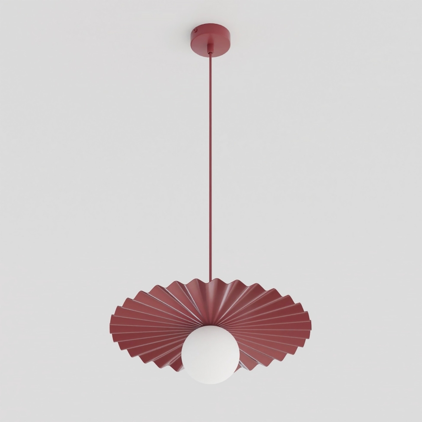 Luster na lanku UMBRA 1xG9/8W/230V červený