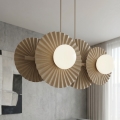 Luster na lanku UMBRA 4xG9/8W/230V béžový