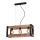 Luster na lanku VARNA 3xE27/40W/230V dub