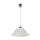 Luster na lanku VERA 1xE27/60W/230V lesklý chróm/biela