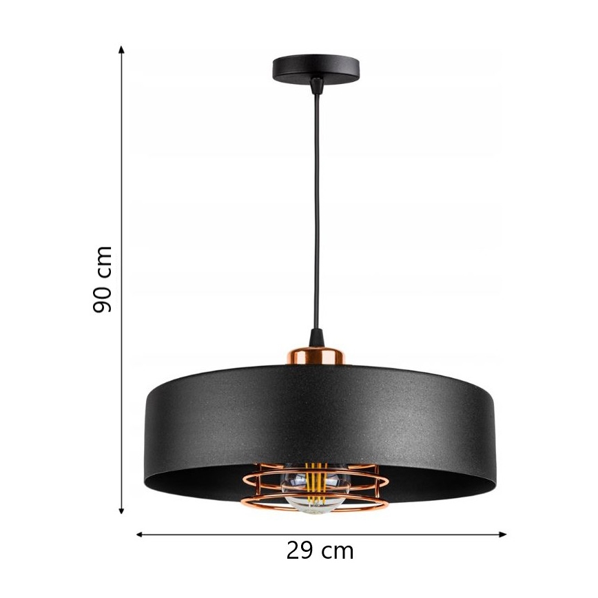 Luster na lanku VEST 1xE27/60W/230V