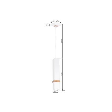 Luster na lanku VIDAR 1xGU10/25W/230V