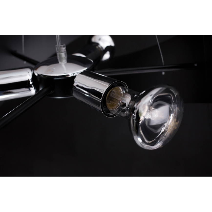 Luster na lanku VIENO 3xE27/15W/230V biela
