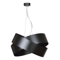Luster na lanku VIENO 3xE27/15W/230V čierna