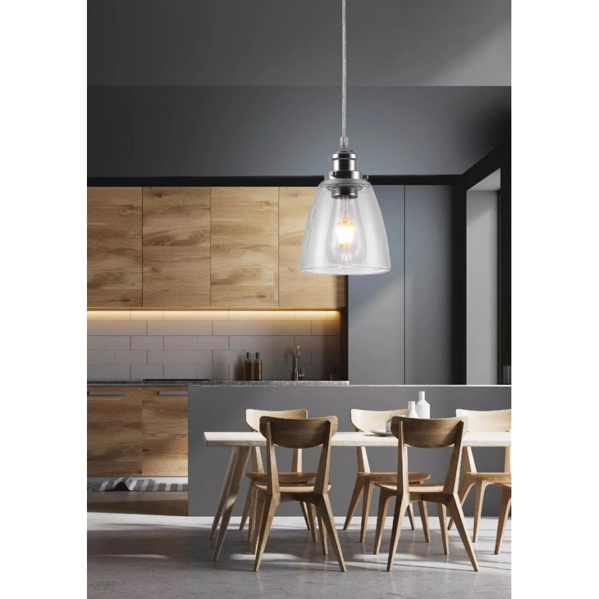 Luster na lanku VOICE 1xE27/40W/230V