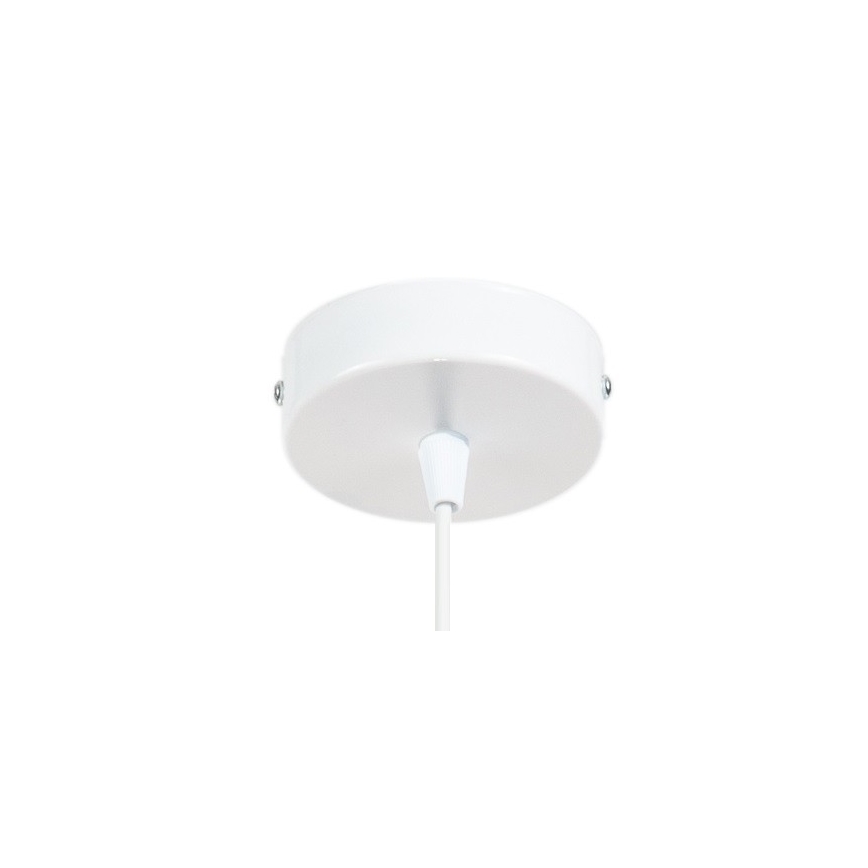 Luster na lanku WILL 1xE27/60W/230V biela