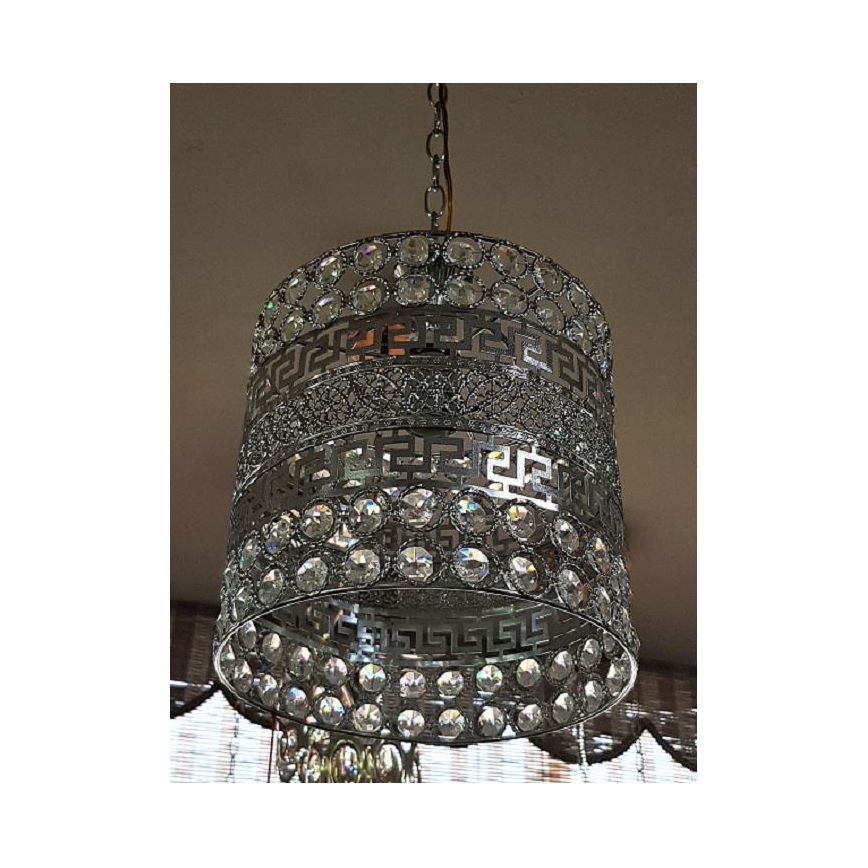 Luster na reťazi 1xE27/60W/230V