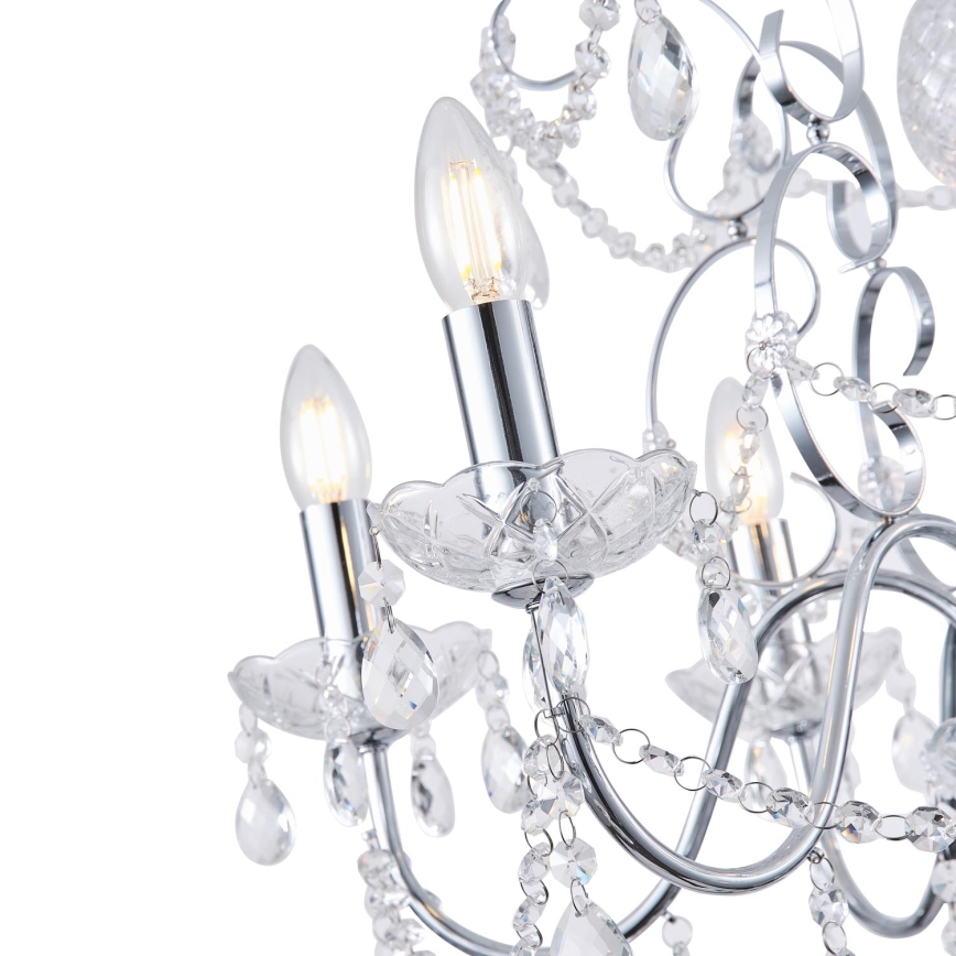 Luster na reťazi 6xE14/15W/230V