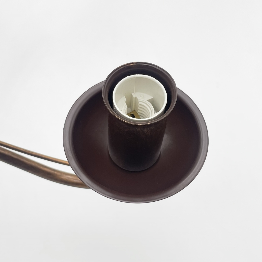 Luster na reťazi ANTON 3xE14/15W/230V bronzový