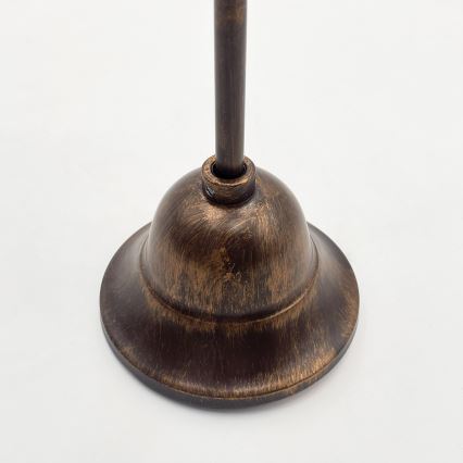 Luster na reťazi ANTON 5xE14/15W/230V bronzový