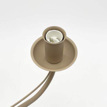 Luster na reťazi ANTON 5xE14/60W/230V béžový