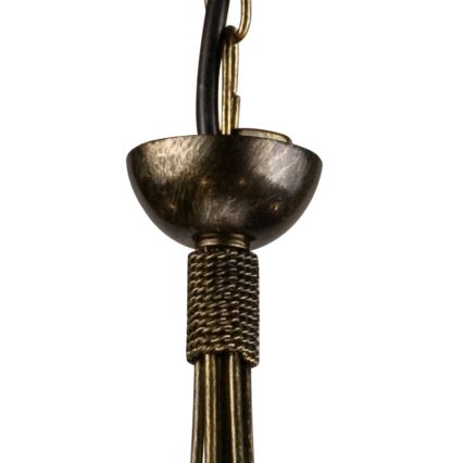 Luster na reťazi DONATO 5xE14/40W/230V