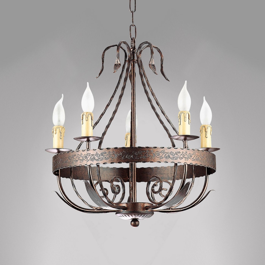 Luster na reťazi LOARA 10xE14/60W/230V