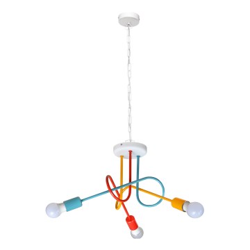 Luster na reťazi OXFORD 3xE27/15W/230V