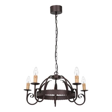 Luster na reťazi REN 5xE14/15W/230V