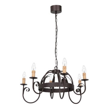 Luster na reťazi REN 6xE14/15W/230V