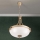 Luster na reťazi ROCCA 3xE27/60W/230V pr. 42 cm bronz/biela