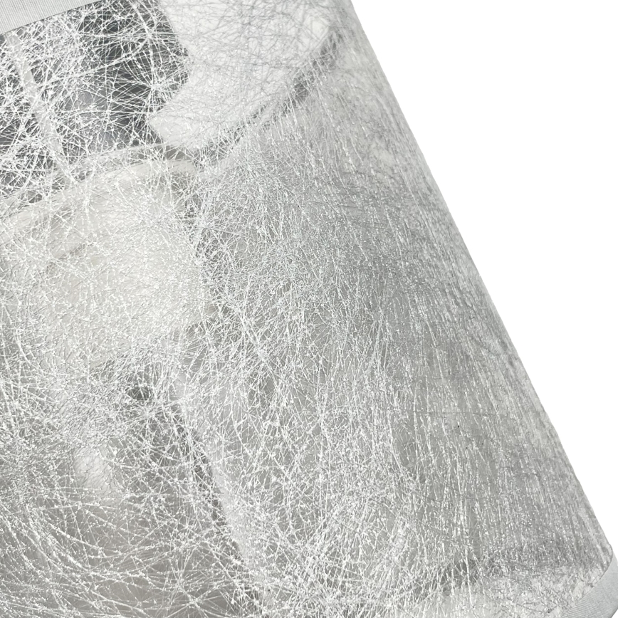 Luster na reťazi ROSA 5xE27/60W/230V čierna/šedá