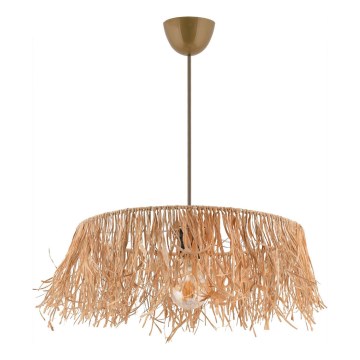 Luster na šnúre MARISKA 1xE27/40W/230V raffia