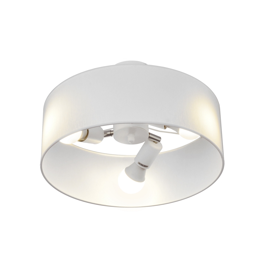 Luster na tyči ALBA 3xE27/15W/230V biela