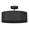 Luster na tyči ALBA 3xE27/15W/230V čierna