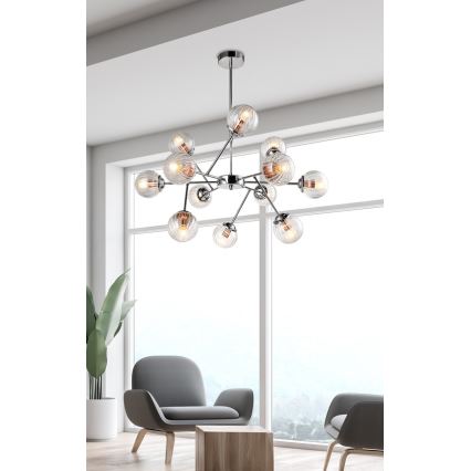 Luster na tyči BEST 12xE14/40W/230V