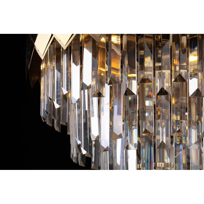 Luster na tyči CARISMA 9xE14/40W/230V zlatá