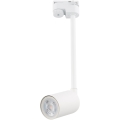 Luster na tyči do 1-fázového lištového systému TOP 1xGU10/10W/230V biela