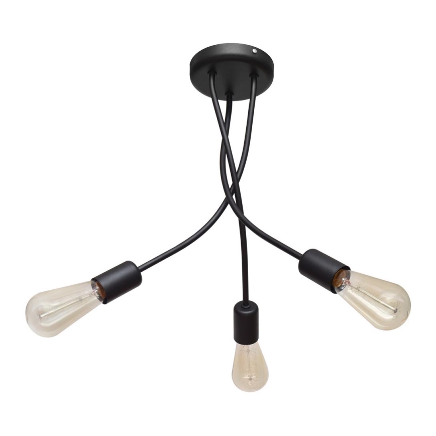 Luster na tyči HARVARD 3xE27/15W/230V