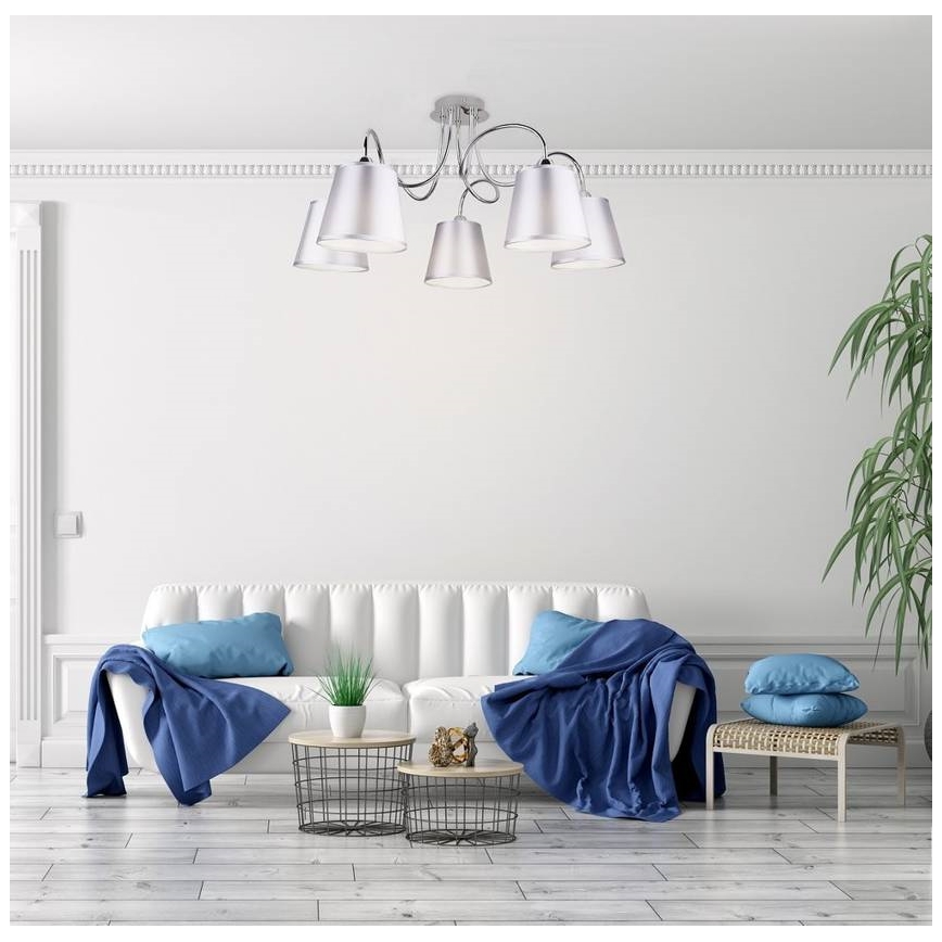 Luster na tyči LUK 5xE14/40W/230V