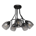Luster na tyči MARIETTA 5xE27/15W/230V