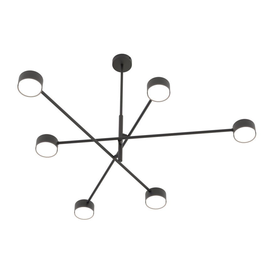 Luster na tyči NATSU 6xGX53/12W/230V čierna