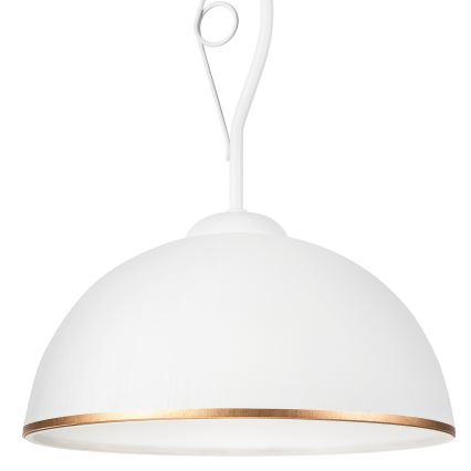 Luster na tyči RETRO II 1xE27/60W/230V biela