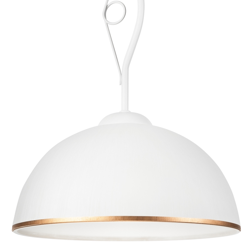 Luster na tyči RETRO II 1xE27/60W/230V biela