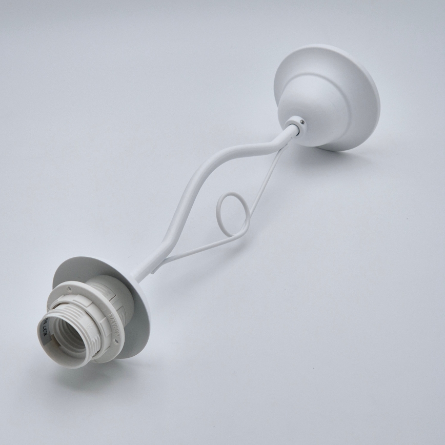 Luster na tyči RETRO II 1xE27/60W/230V biela