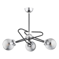 Luster na tyči SAGITO 3xE14/10W/230V lesklý chróm