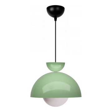 Luster na žici SALVA 1xE27/15W/230V zelená