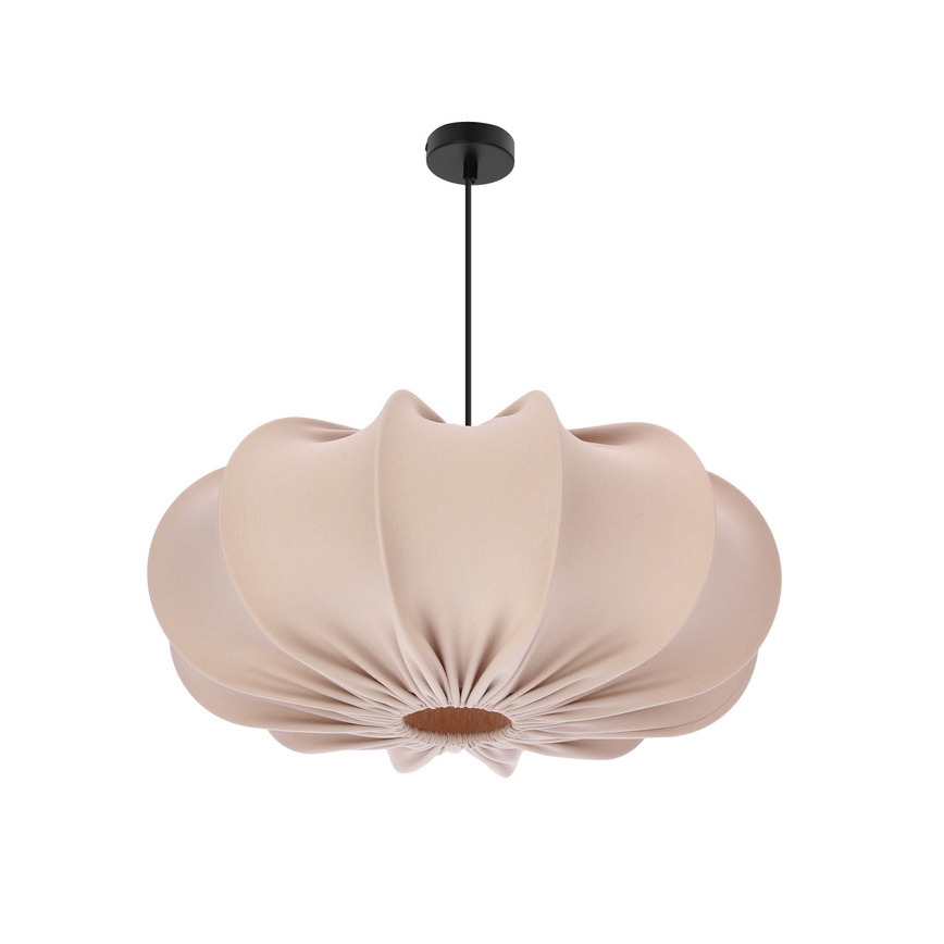 Lustr na lanku CAFEE 1xE27/40W/230V pr. 52 cm béžová