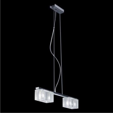 Luxera 46017 - Luster na lanku VAMP 4xG9/40W/230V