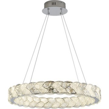LUXERA 46156 - LED luster na lanku LARUNA LED/38W/230V 4000K matný chróm