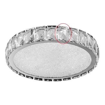 Luxera 62406 - Náhradné sklo k stropnému svietidlu GIRO 30 x 50 mm