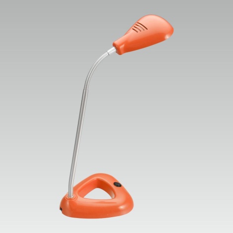 LUXERA 63104 - LED Kancelárska lampa FLIPP 1xSMD LED / 4,68 W oranžová